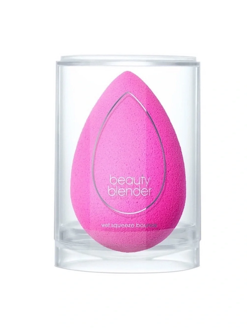 Original beautyblender Sponge in Pink and Solid Lavender Blendercleanser Set